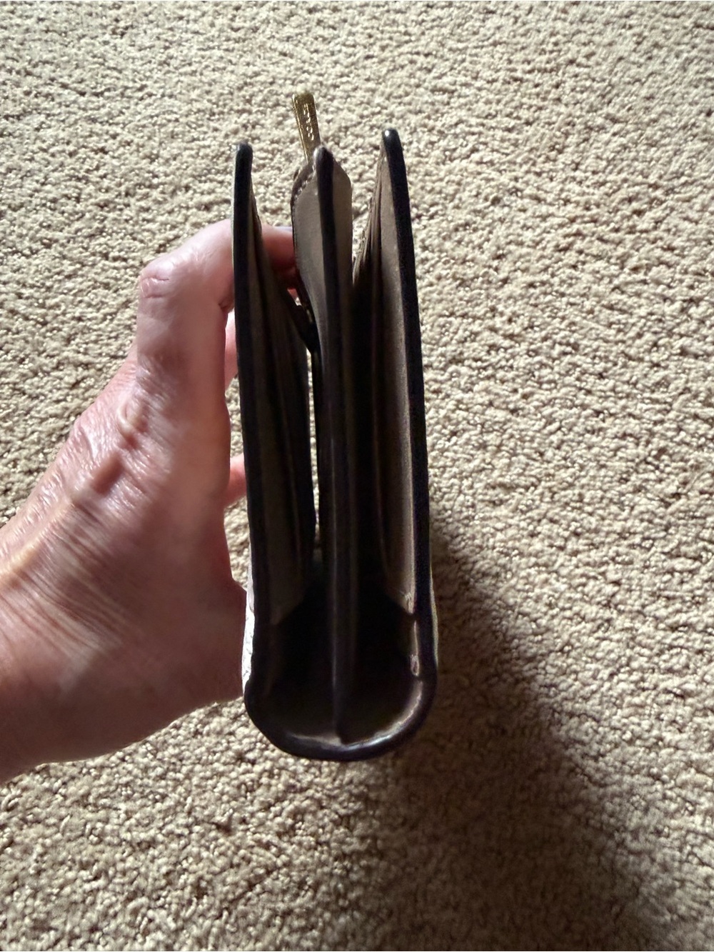 Coach leather Dreamy Chalk zip wallet - Picture 6 of 8